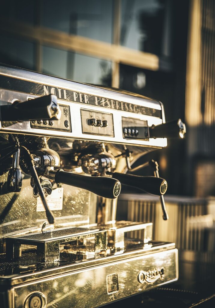 coffee, espresso, machine, kitchenware