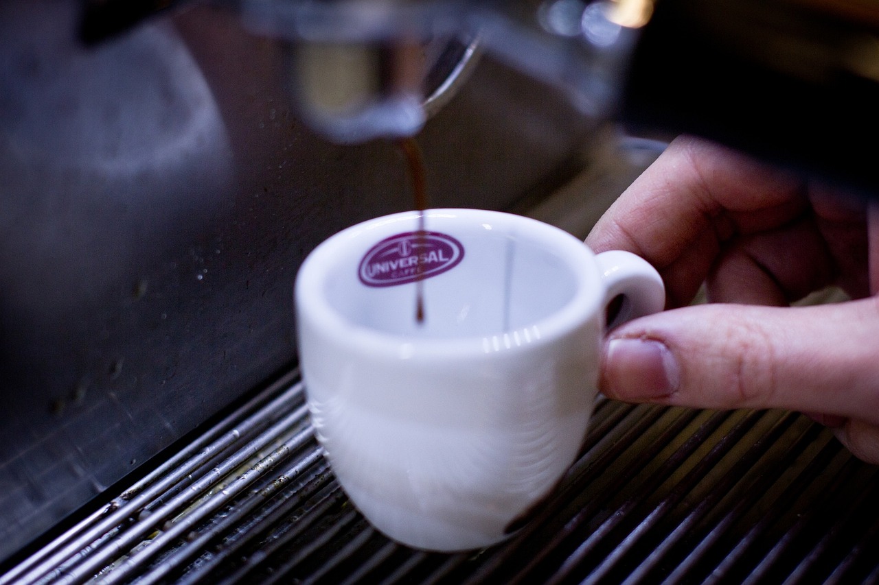 espresso, machine, coffee cup, coffee, drink, white, cup